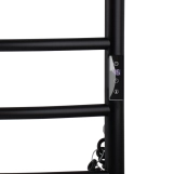 Полотенцесушитель UNIO LD ЕU 500-500-5 BLK Лесенка Дуга электро черная Фото - 1