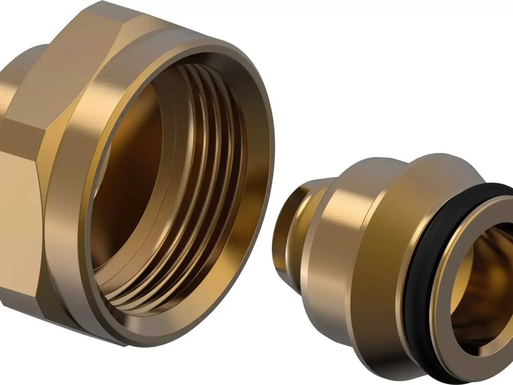 Різьбовий адаптер Uponor Vario  латунний  PE-Xa  євроконус  Ø16 x 1,8/2,0 x 3/4" ВР