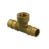 Тройник латунь UPONOR Q&E с внутренней резьбой Ø16 х 1/2" ВР х 16
