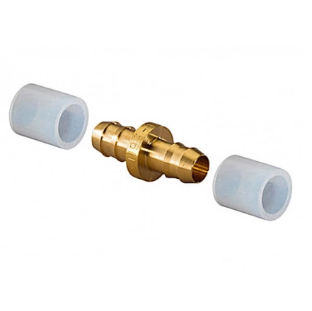 З'єднувач Uponor PE-Xa Q&E  Ø9,9 х 9,9  з двома кільцями PE-X