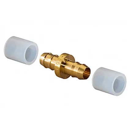 Соединитель Uponor PE-Xa Q&E Ø9,9 х 9,9 с двумя кольцами PE-X