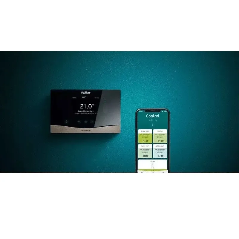 Программируемый термостатический регулятор с сенсорным управлением Vaillant sensoHOME VRT 380/2 (0010045486) Фото - 2