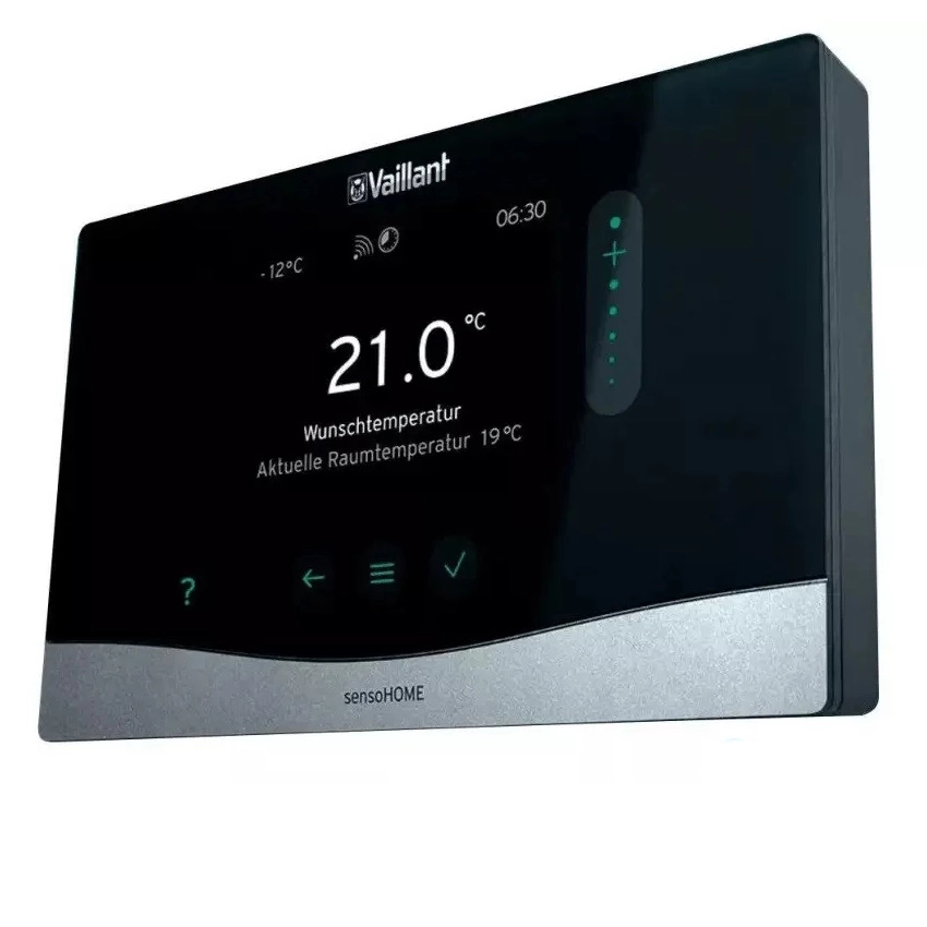 Бездротовий програмований регулятор Vaillant sensoHOME VRT 380/2 (0010045488) Фото - 1