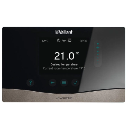 Беспроводной погодозависимый регулятор Vaillant sensoCOMFORT VRC 720F (0020260936)