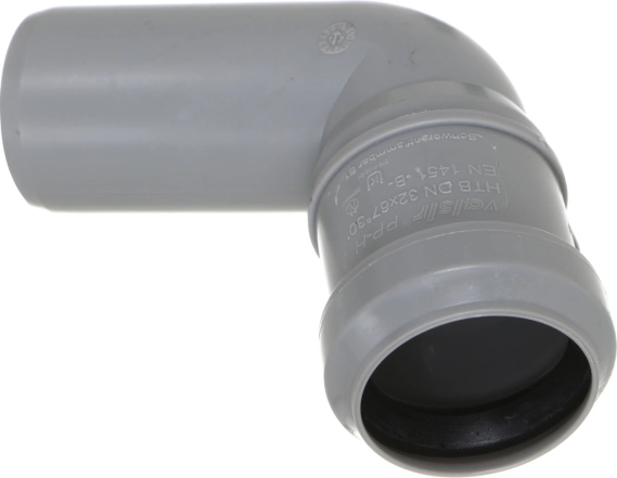 Коліно Valsir HTB Ø75x67° (VS0504043)