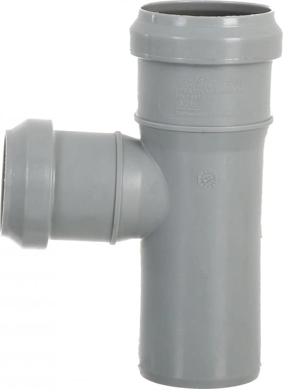 Редукционный тройник Valsir HTEA Ø50/40x87° (VS0510011)