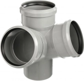 Хрестовина двоплощинна Valsir HTED Ø110/110/110x67° (VS0512001)
