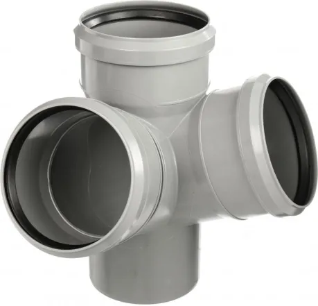 Двухплоскостная крестовина Valsir HTED Ø110/110/110x67° (VS0512001)