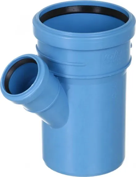Редукционный тройник Valsir Triplus® Ø75/50x45° (VS0650569)