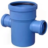 Хрестовина Valsir Triplus® Ø110/50/50 87° (VS0650654) Фото - 1