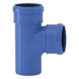 Трійник збільшений радіус Valsir Triplus® Ø110/110  87° (VS0650693)