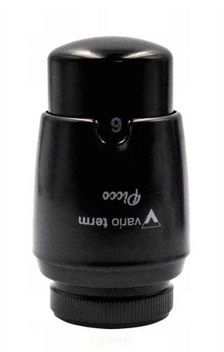 Термостатична головка VarioTerm PICCO GS.02 (різьба M30x1,5) матовий чорний (000M660A124)