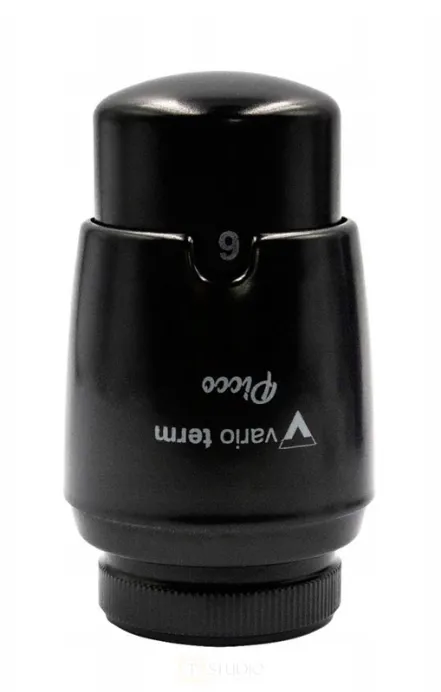 Термостатична головка VarioTerm PICCO GS.02 (різьба M30x1,5) матовий чорний (000M660A124)