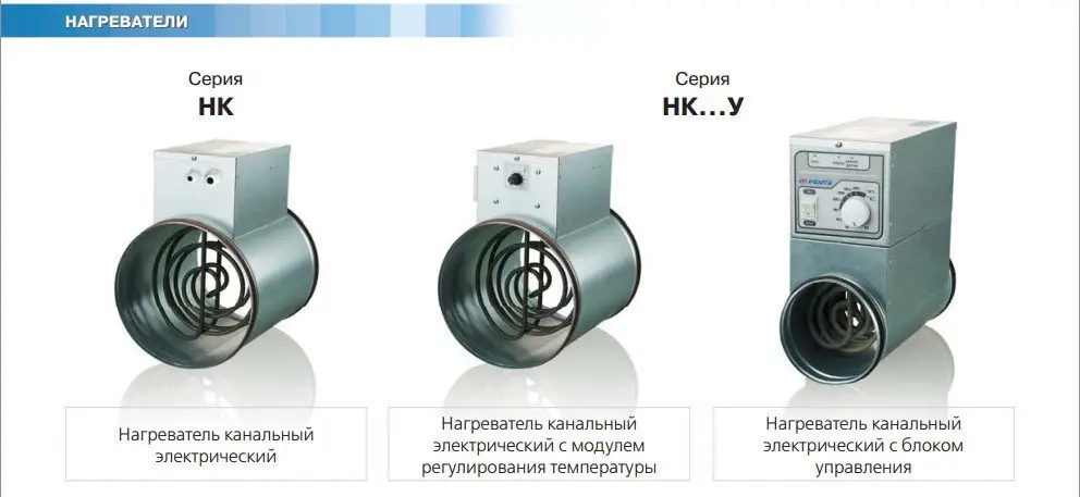 Канальний нагрівач Вентс НК 250-9,0-3 Фото - 1