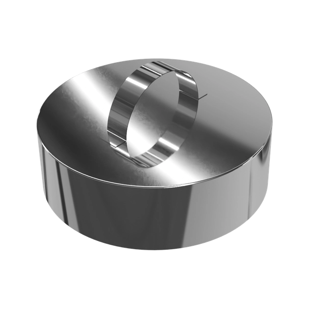 Заглушка взрывного клапана для дымохода нерж, Ø200, 0,5 мм Фото - 2