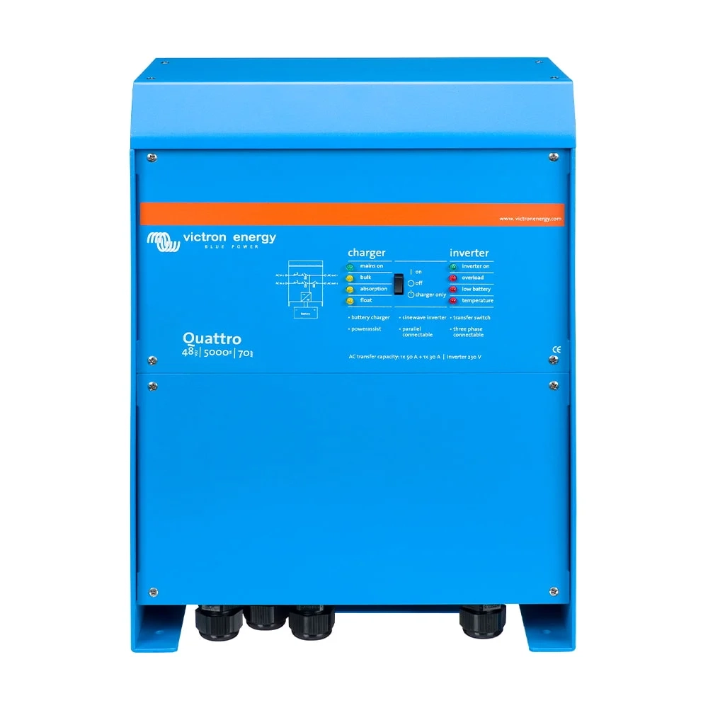 Инвертор 5kVA/4kW Victron Energy Quattro 48/5000/70-100/100 (99-00019723) Фото - 1