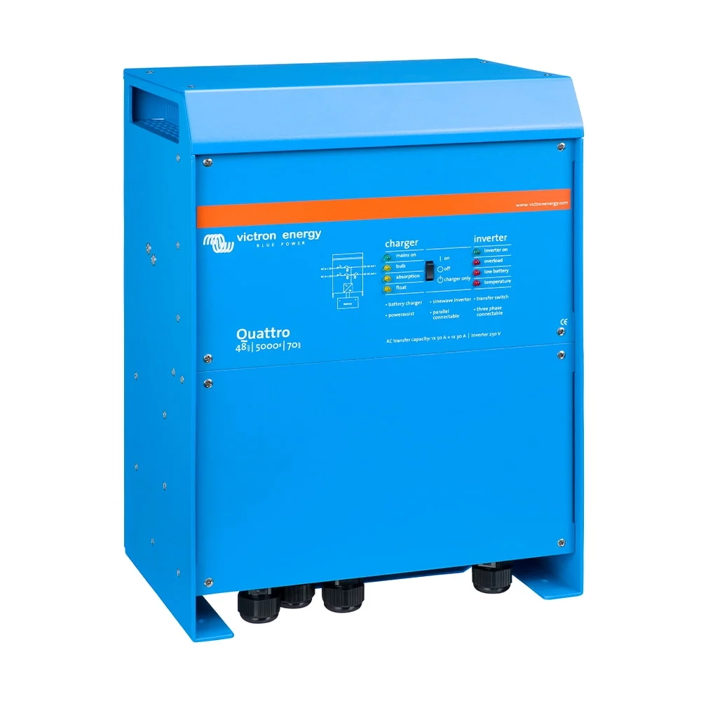 Инвертор 5kVA/4kW Victron Energy Quattro 48/5000/70-100/100 (99-00019723) Фото - 2