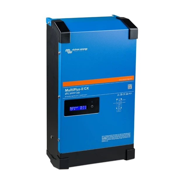 Інвертор 3kVA/2.4kW Victron Energy MultiPlus-II GX 48/3000/35-32 (99-00020227) Фото - 2
