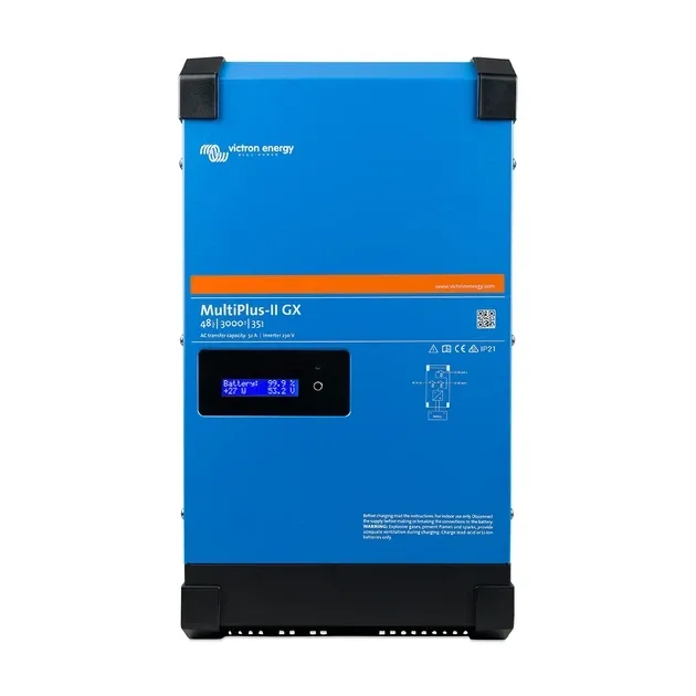 Инвертор 3kVA/2.4kW Victron Energy MultiPlus-II GX 48/3000/35-32 (99-00020227) Фото - 1