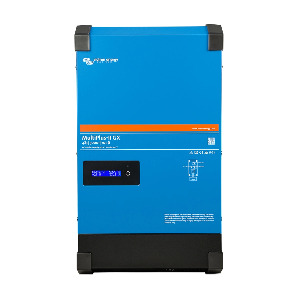 Інвертор 5kVA/4kW Victron Energy MultiPlus-II GX 48/5000/70-50 (99-00020912) Фото - 1