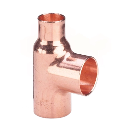 Трійник редукційний Viega Ø28 х 18 х 28  (мідь) 95130r (102852)