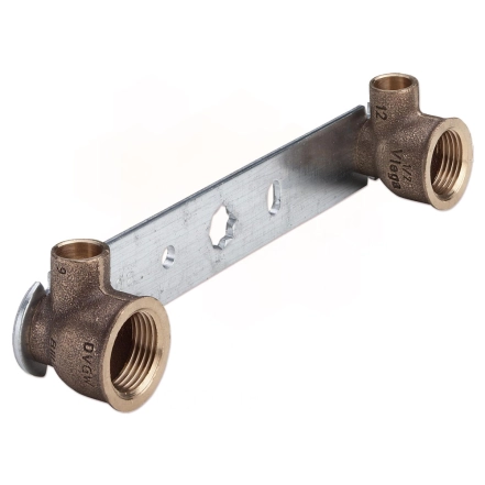 Планка для змішувача Viega Ø15 x 1/2" В  (бронза)  L=150 мм 94476.05 (104986)