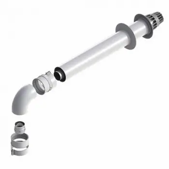 Труба коаксиальная для котла Ø60/100 Viessmann конденсационная (00-00025866)