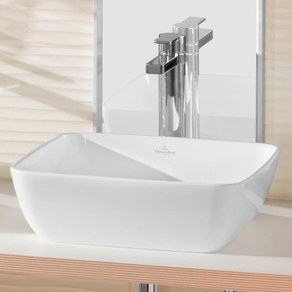 Умивальник на стільницю Villeroy & Boch Artis 41х41 без переливу (41784101) Фото - 2
