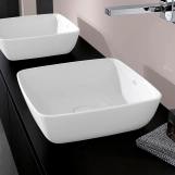 Умивальник на стільницю Villeroy & Boch Artis 41х41 без переливу (41784101) Фото - 3