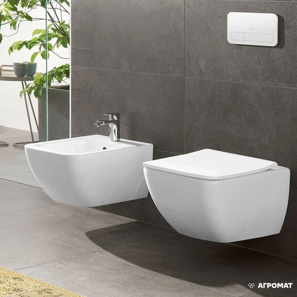 Унітаз підвісний Villeroy&Boch Venticello із сидінням Soft Close, QuickRelease 9M79S101 (4611RS01) Фото - 1
