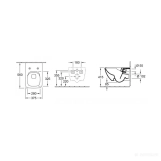 Унітаз підвісний Villeroy&Boch Venticello із сидінням Soft Close, QuickRelease 9M79S101 (4611RS01) Фото - 2