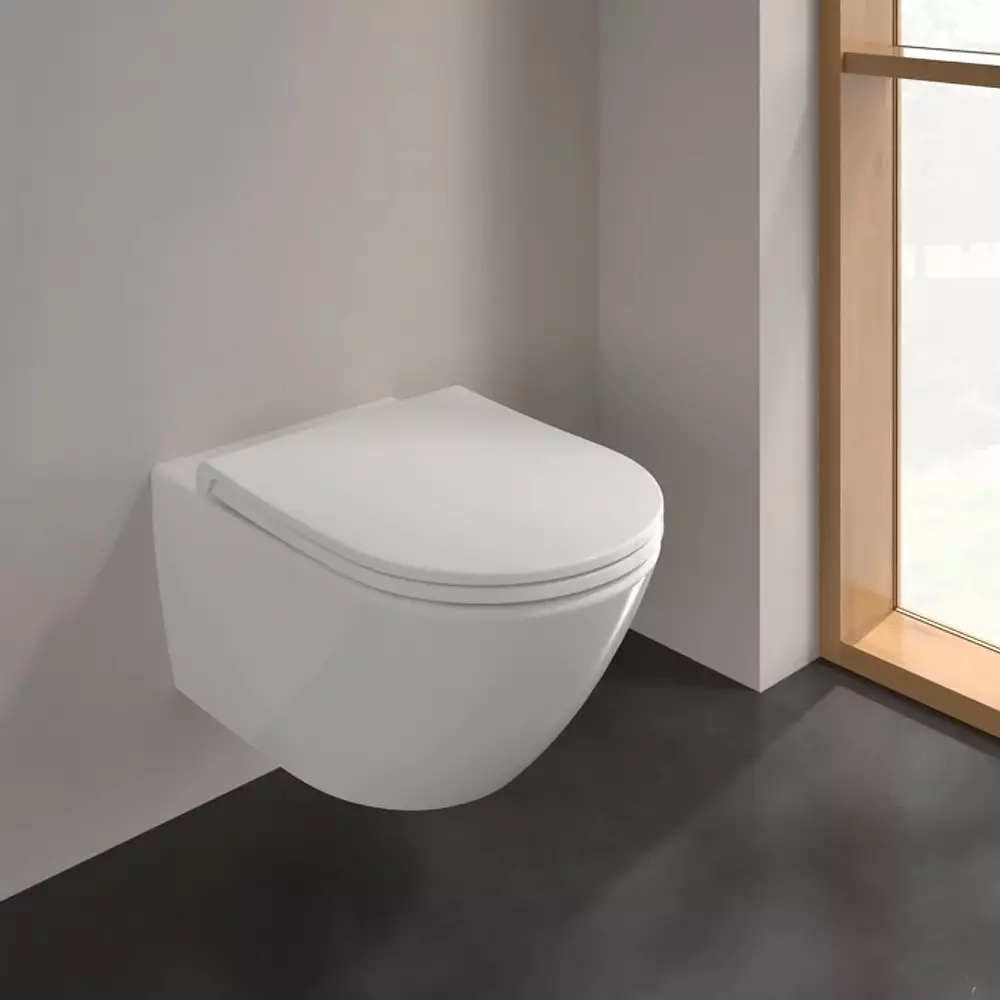 Унітаз підвісний Villeroy&Boch Subway 3.0 з сидінням Soft Close (4670T901) Фото - 4