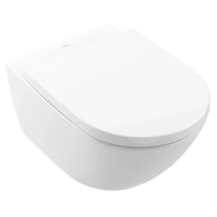 Унитаз подвесной Villeroy&Boch Subway 3.0 с сиденьем Soft Close (4670TS01)