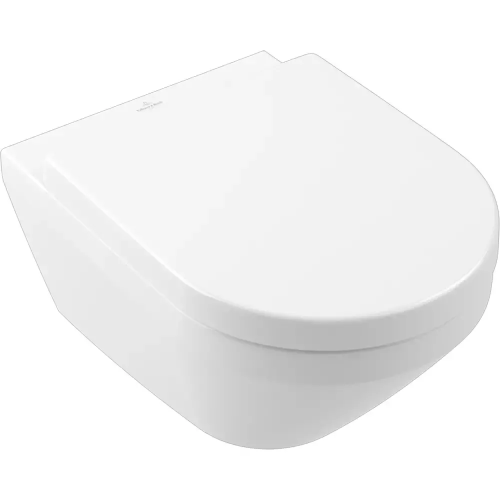 Унитаз подвесной Villeroy&Boch Omnia Architectura с крышкой 98M9C101 Soft-close, TwistFlush, белый (4694CL01)