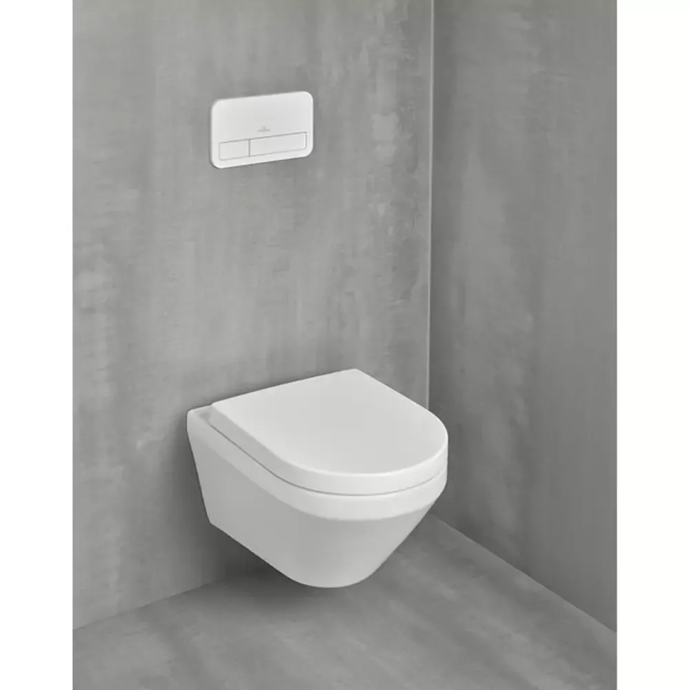 Унитаз подвесной Villeroy&Boch Omnia Architectura с крышкой 98M9C101 Soft-close, TwistFlush, белый (4694CL01) Фото - 4