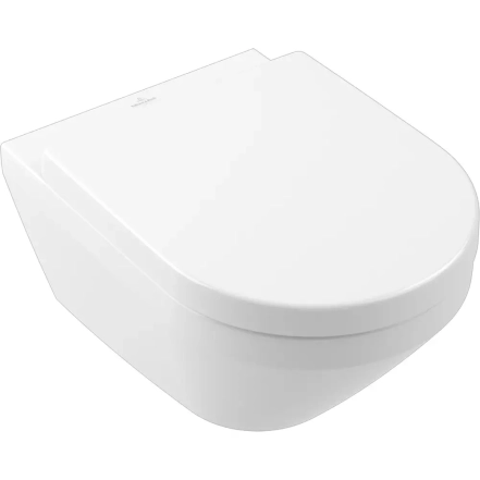 Унитаз подвесной Villeroy&Boch Omnia Architectura с крышкой 98M9C101 Soft-close, TwistFlush, белый (4694CL01)