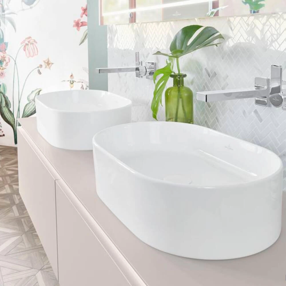 Умивальник на стільницю Villeroy & Boch Collaro 56х36 (4A195601) Фото - 2
