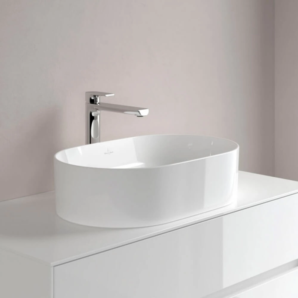 Умивальник на стільницю Villeroy & Boch Collaro 56х36 (4A195601) Фото - 3