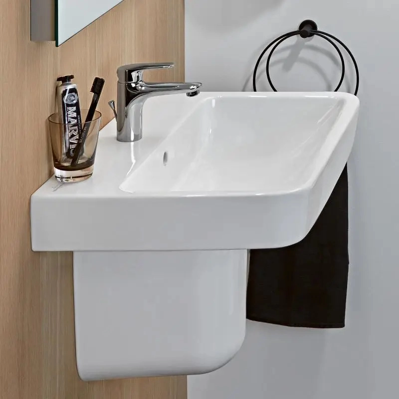 Умивальник підвісний Villeroy & Boch O.Novo 65x46, білий (4A416501) Фото - 3