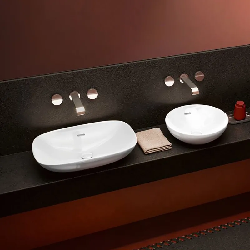 Умивальник на стільницю Villeroy & Boch Loop & Friends 560x380 мм White Alpin (4A490101) Фото - 3