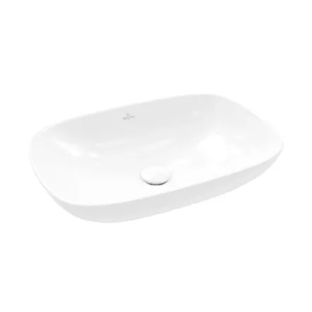 Умивальник на стільницю Villeroy & Boch Loop & Friends 560x380 мм White Alpin (4A490101)