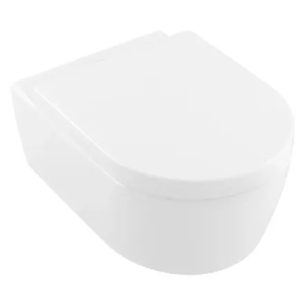 Унитаз подвесной Villeroy&Boch Avento DirectFlush с сиденьем Soft Close, QuickRelease (5656HR01)