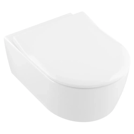 Унитаз подвесной Villeroy&Boch Avento с сиденьем Soft Close (5656RS01)
