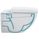 Подвесной унитаз Villeroy&Boch O.Novo Rimless Directflush (5660R001) Фото - 2