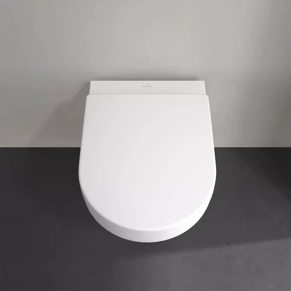 Унітаз підвісний Villeroy&Boch Architectura з кришкою Soft Close та змивом Twistflush, білий глянець (5684CL01) Фото - 6