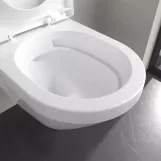 Унітаз підвісний Villeroy&Boch Architectura з кришкою Soft Close та змивом Twistflush, білий глянець (5684CL01) Фото - 3