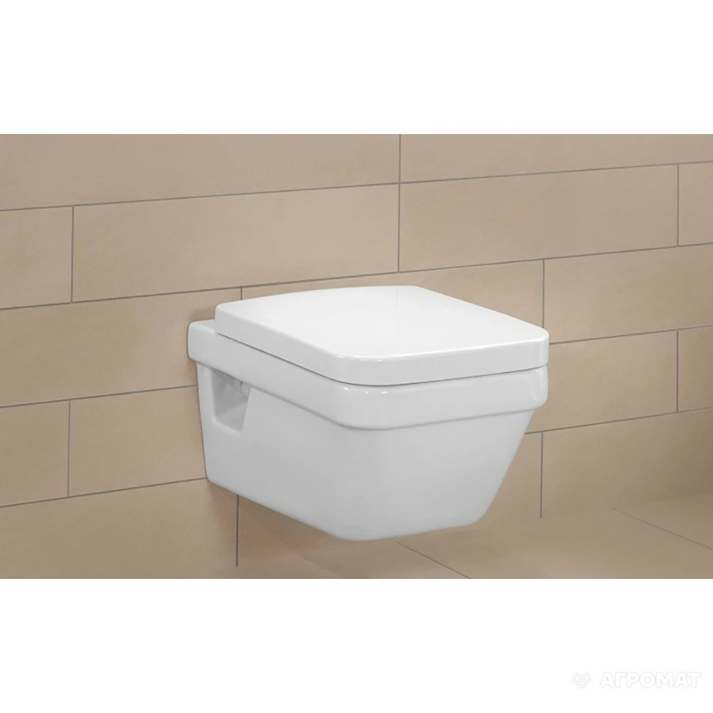 Унитаз подвесной Villeroy&Boch Omnia Architectura с сиденьем Soft Close 9M58S101 (5685HR01) Фото - 1