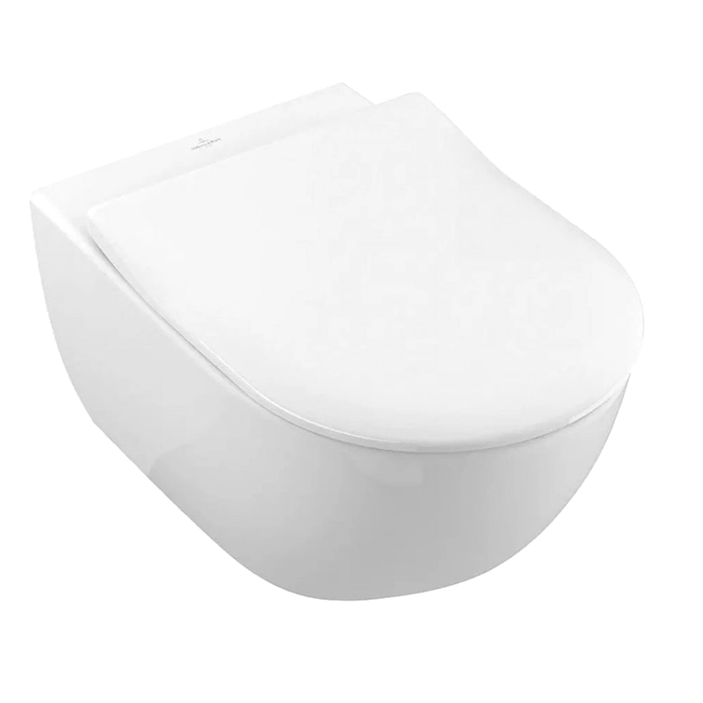 Подвесной унитаз Villeroy&Boch Verity Design 2.0 с сиденьем (5C98HR01)
