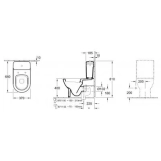 Унітаз підлоговий Villeroy&Boch Subway (661010R2) Фото - 1