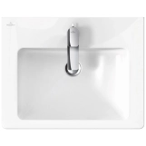 Подвесной умывальник Villeroy & Boch Subway 2.0, 600x470, белый (71136001) Фото - 3